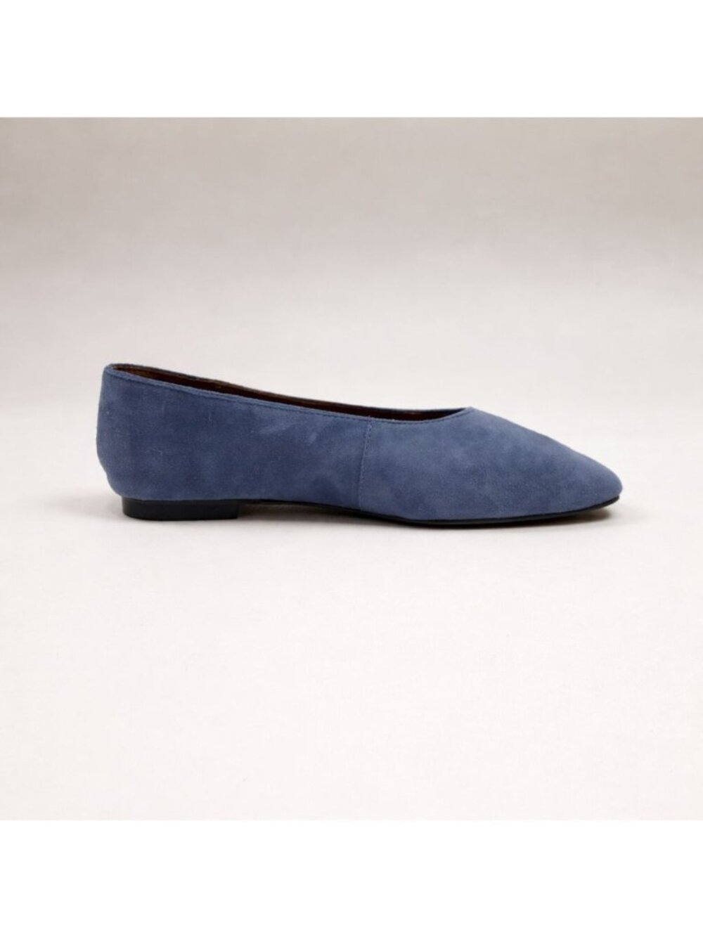 Madewell The Mylie Ballet Flat Suede Basalt Blue Womens 7.5M Minimalist Timeless - Picture 12 of 16